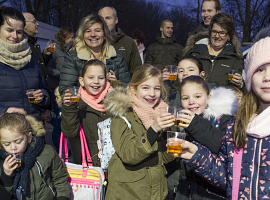 Klein feestje aan de Madepolderweg