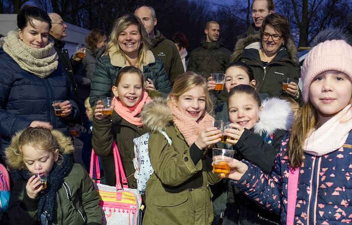 Klein feestje aan de Madepolderweg