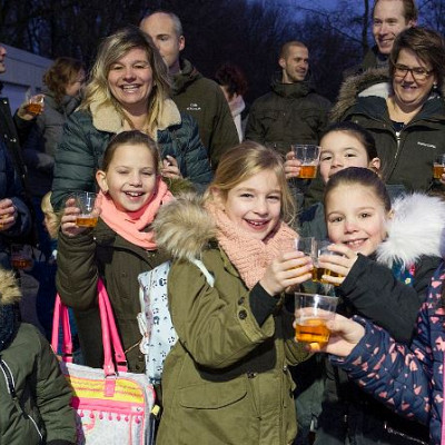 Klein feestje aan de Madepolderweg